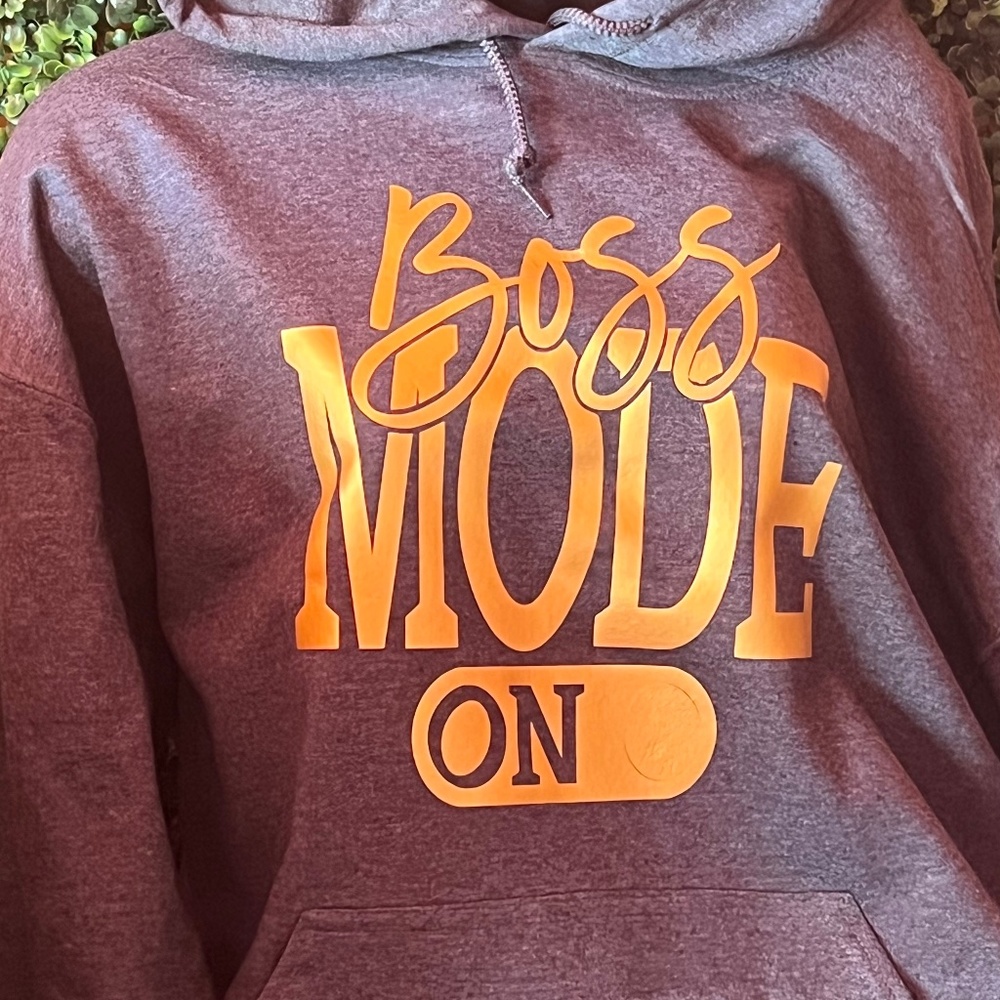 Boss Mode On Hoodie